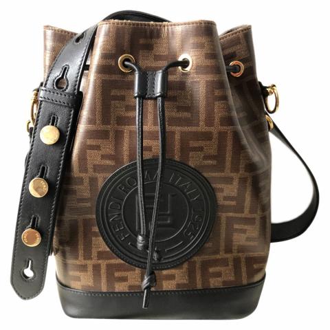 Fendi monogram discount bucket bag